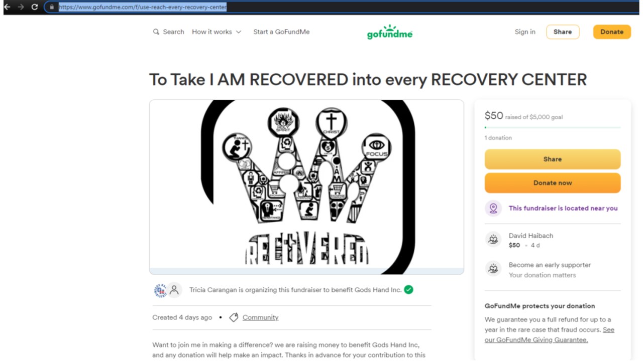 go fund me page